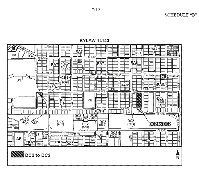 Flanking Side Lot Line  City of Edmonton Zoning Bylaw